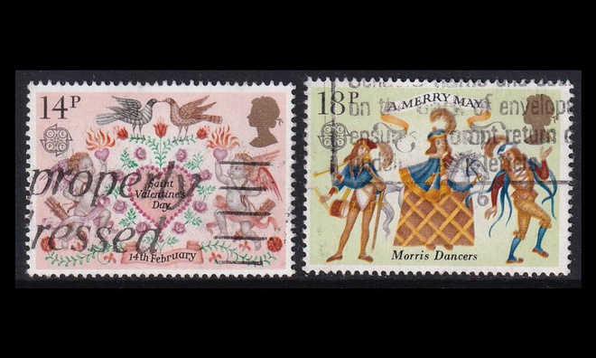 Iso-Britannia 867-8 o Europa kansanperinteet (1981)