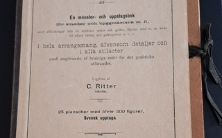 C Ritter Konstsmidearbeten painettu Tukholmassa 1898
