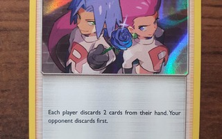 Pokemon Jessie & James 58/68 Holo Rare
