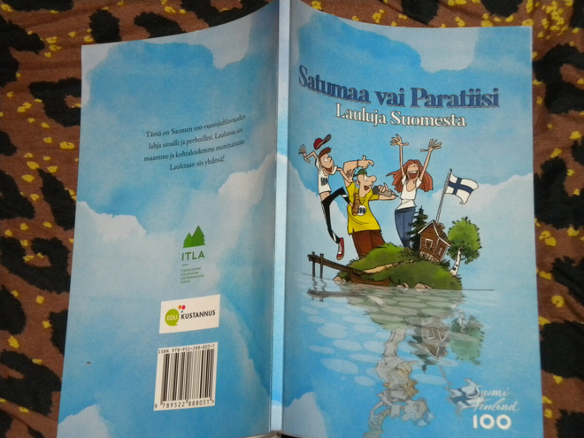 Nuottivihko - Satumaa vai Paratiisi - Lauluja Suomesta 2017