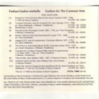 cd, Kaartin Seitsikko: Fanfaari kadun miehelle [brass] - pikkukuva 2