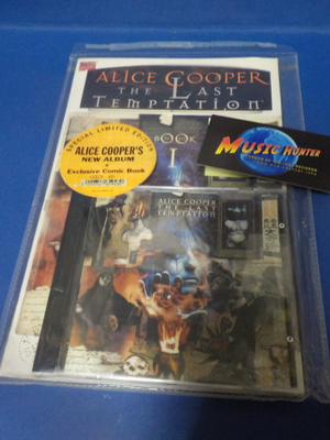 ALICE COOPER - THE LAST TEMPTATION CD + COMIC BOOK