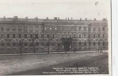 Helsinki. Valkoisen kaartin kasarmi  mv p216