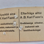 Suklaakortti tms Fazer Lintu Peukaloinen 3D Moniosainen 1920 - pikkukuva 2