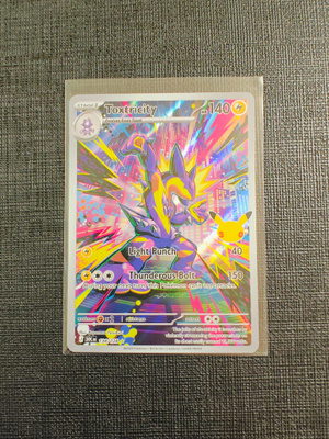 Pokemon 30th - Toxtricity Illustration Rare