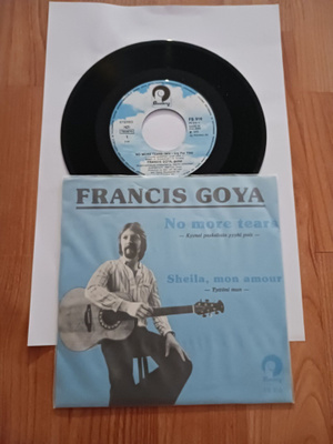 Francis Goya – No More Tears 7" ps orig FIN 1979 uusi mint