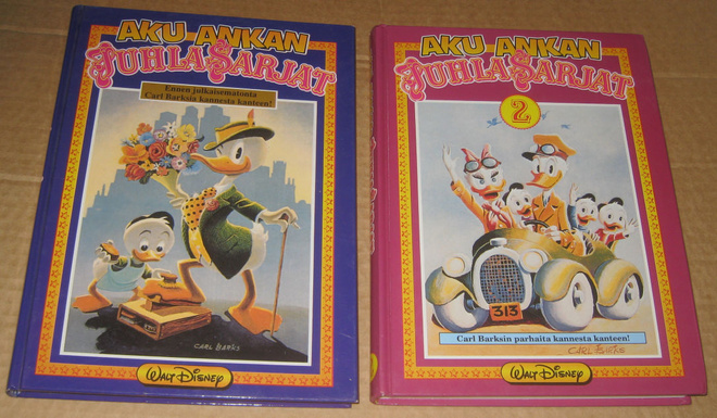 Aku Ankan Juhlasarjat osat 1 ja 2 (Carl Barks)