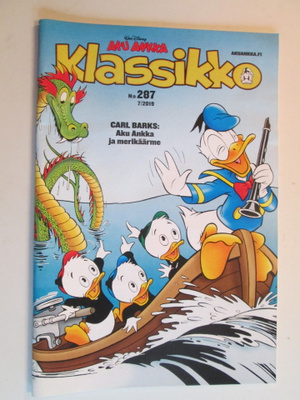 AKU ANKKA KLASSIKKO NRO 287 7/2019