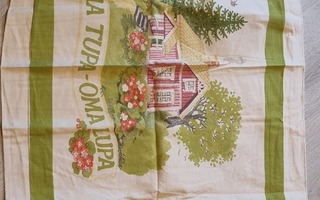 Tyynyliina,mitat 68 x 55 cm.