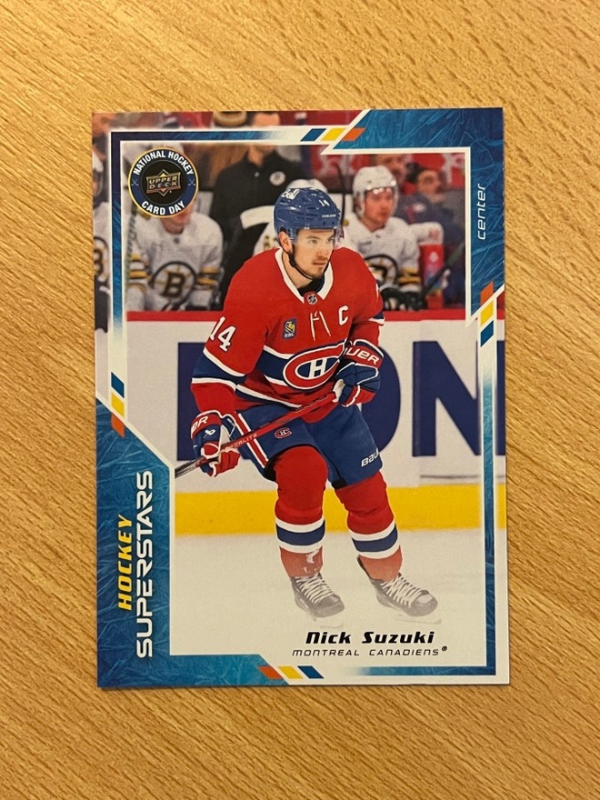 2024 National Hockey Card Day Nick Suzuki #NHCD-20