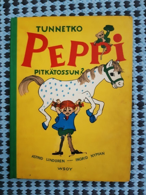 Tunnetko Peppi Pitkätossun? 1.p 1961 HYVÄ!!!