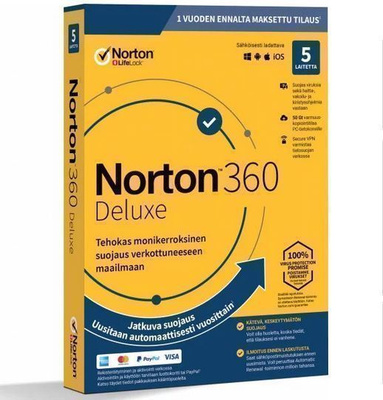 Norton 360 DELUXE 5 laitteelle.