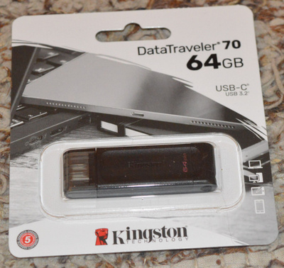 Kingston 64GB USB-C muistitikku #Uusia#