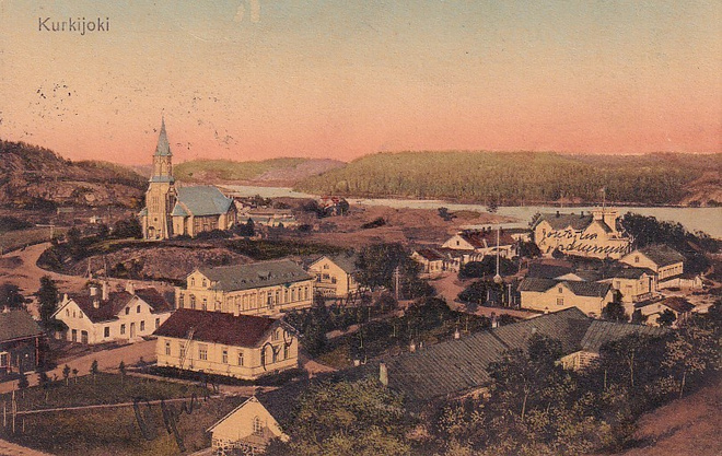 LUOVUTETTU ALUE KURKIJOKI VÄREISSÄSIELTÄ 1911