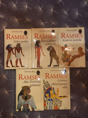 Christian Jacq: Ramses 1-5, kovakantiset