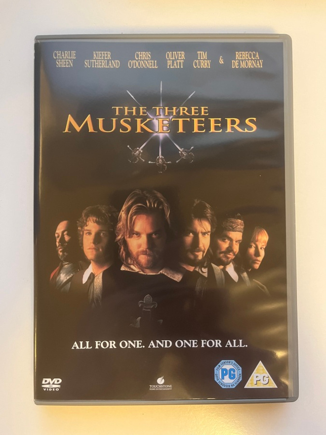 Kolme muskettisoturia (1993) (DVD)
