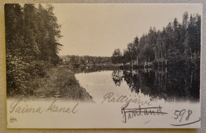 Saimaan kanava Rättijärvi