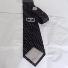 Kravatti Black and White solmio Fazer slips - pikkukuva 2