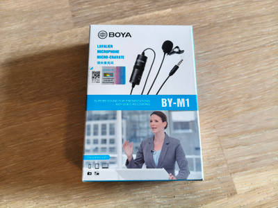 Boya BY-M1 -lavalier-mikrofoni
