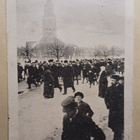 Turku, juhlakulkuetta Brahen puistossa 1907, mv pk, ei p. - pikkukuva 1