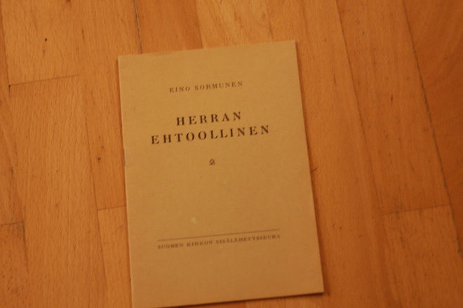 Eino Sormunen Herran ehtoollinen T1