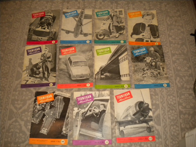 Tekniikan Maailma 1956 vuosikerta