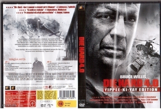 DIE HARD 4 (BRUCE WILLIS) tupla-dvd
