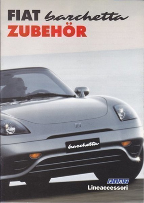 Fiat Barchetta lisävarusteet -esite, 1996