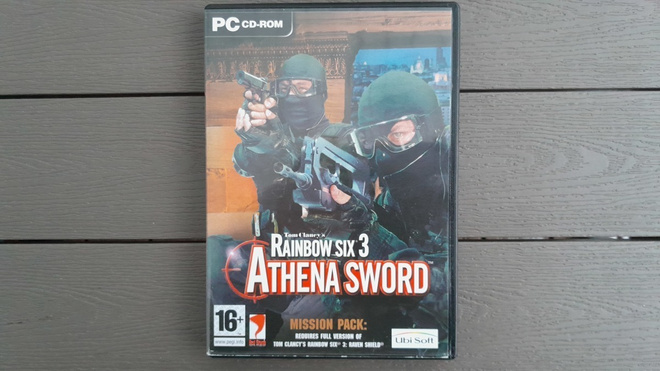 PC CD: Tom Clancy's Rainbow Six 3 ATHENA SWORD Mission