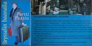 Pertti Paasio: Brysselin baanalla (Kovakantinen 1. painos)