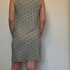 Premoda mustavalkoinen trikoo mekko S - pikkukuva 4