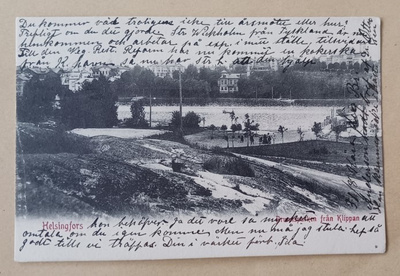 Helsinki, näkymä Klippanilta Kaivopuistoon, p. 1906