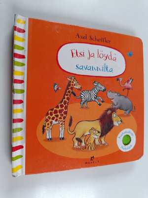 Etsi ja löydä savannilta