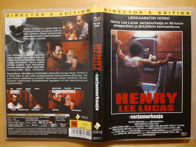 Henry Lee Lucas - sarjamurhaaja DVD