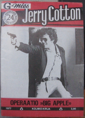 G-mies Jerry Cotton 24 / 1977. Kolmio-kirja.