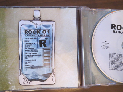 Rock 01 - raikas ja rapea CD