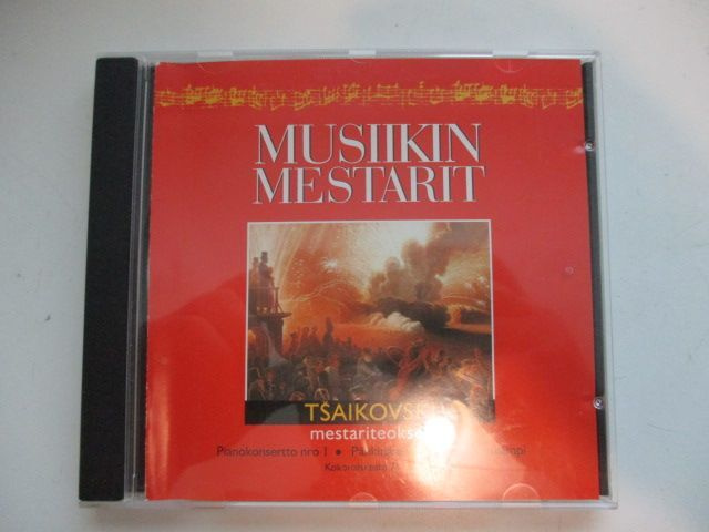 CD TSAIKOVSKI MESTARITEOKSET