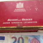 VANHA Savuke Tupakka Aski Benson & Hedges Virginia Peltiä - pikkukuva 1