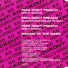 Kelly Osbourne • Papa Don't Preach CD-Single - pikkukuva 2