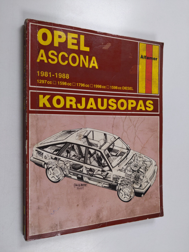 I. M. Coomber : Opel Ascona 1981-1988 : korjausopas