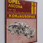 I. M. Coomber : Opel Ascona 1981-1988 : korjausopas - pikkukuva 1