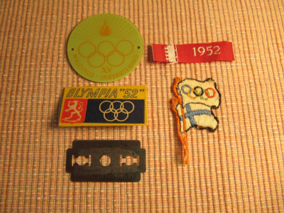 1952 Helsinki Olympialaiset keräilytuotteita.