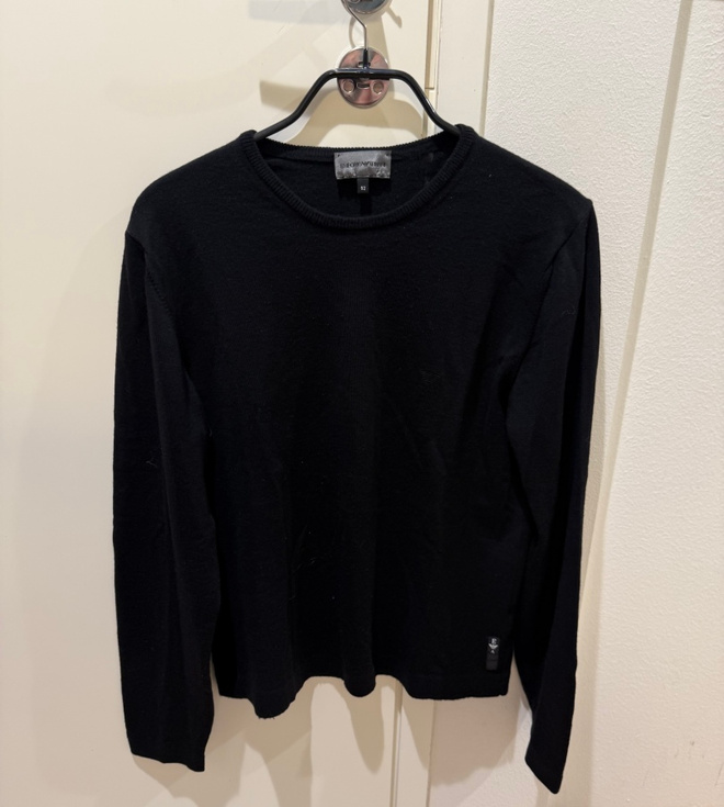 Emporio Armani musta villa neule 52