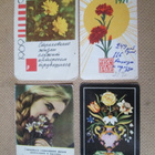 CCCP: 18 almanakkakorttia 1969-1985 - kukat, kasvit - pikkukuva 1