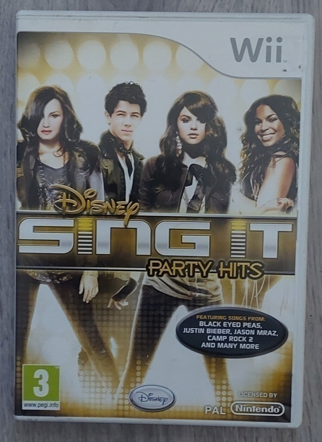 * Disney Sing it Party Hits Wii / Wii U  PAL Lue Kuvaus