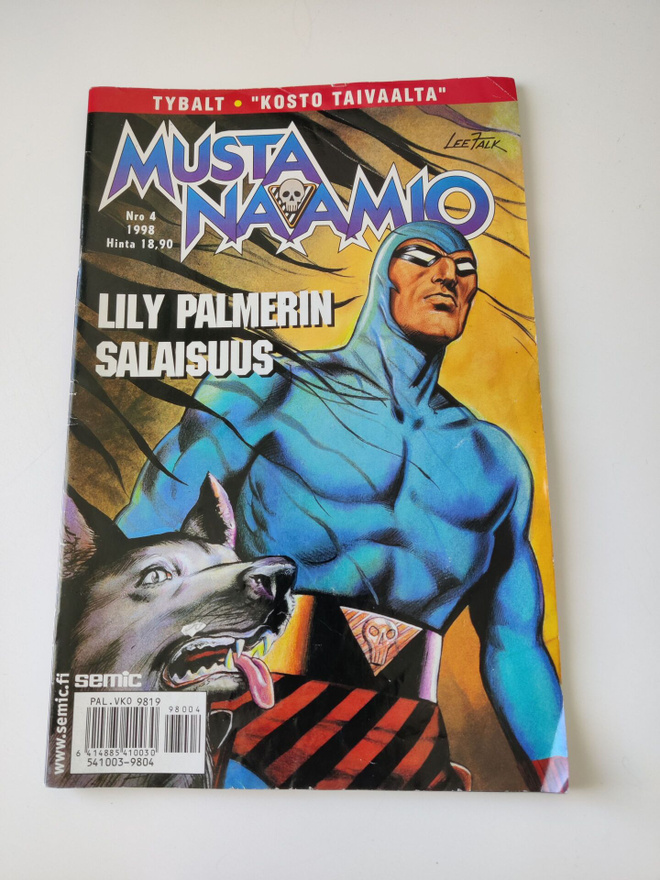 Mustanaamio v.1998 Lily Palmerin salaisuus