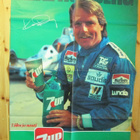 ISO 80 x 46 cm JULISTE KEKE ROSBERG NIMIKIRJOITUS PAINETTUNA - pikkukuva 2