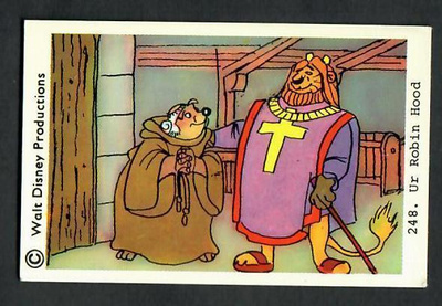 Keräilykuva - Disney - Robin Hood 248