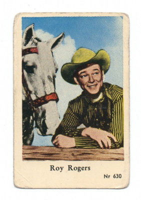 Purkkakuva n:o 630 ROY ROGERS Purukumikuva.