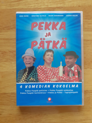 Pekka ja Pätkä: Neljän komedian kokoelma DVD
